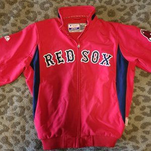 Majestic Boston Red Sox Authentic Collection Terma Base Jacket - Medium